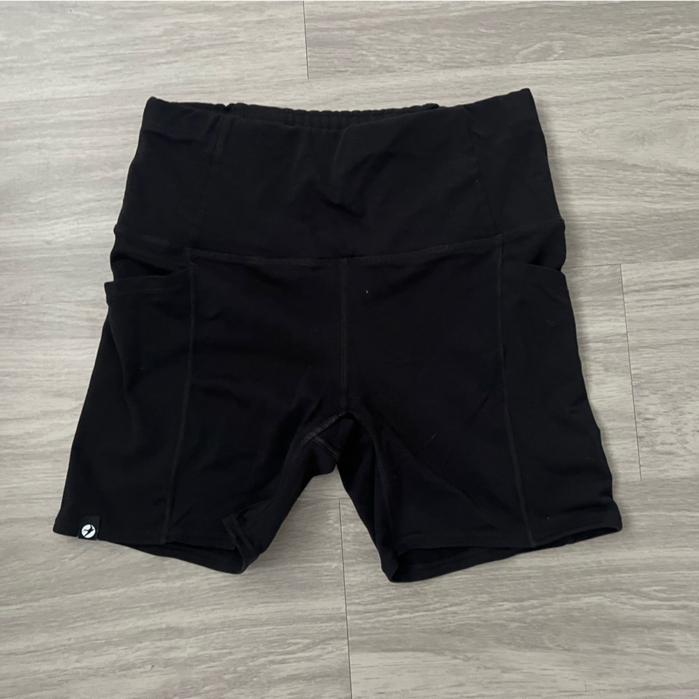 Oiselle Women's Classic Black Bike Shorts 08